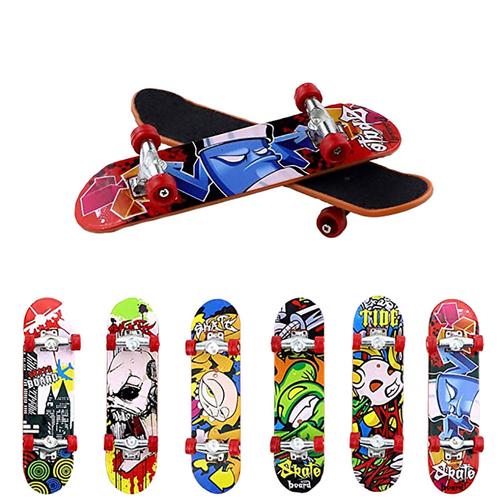 Printing Professional Alloy Stand FingerBoard Skateboard Mini Finger Boards Skate Truck Finger Skateboard For Kid Toy Gift