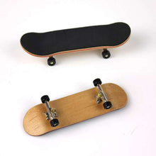 Load image into Gallery viewer, Wooden Fingerboard Professional Finger SkateBoard Wood Basic Fingerboars With Bearings Wheel Foam Tape Set Finger Skateboards
