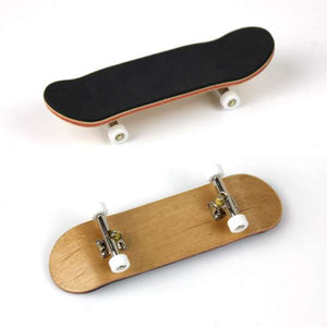 Wooden Fingerboard Professional Finger SkateBoard Wood Basic Fingerboars With Bearings Wheel Foam Tape Set Finger Skateboards