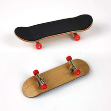 Load image into Gallery viewer, Wooden Fingerboard Professional Finger SkateBoard Wood Basic Fingerboars With Bearings Wheel Foam Tape Set Finger Skateboards