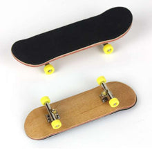 Load image into Gallery viewer, Wooden Fingerboard Professional Finger SkateBoard Wood Basic Fingerboars With Bearings Wheel Foam Tape Set Finger Skateboards