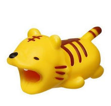 Load image into Gallery viewer, 1Pcs Cute Cable Bite Animals Protector For Android Iphone Charging Cord Cable Buddies Cartoon Cable Biter Phone Holder Accessory