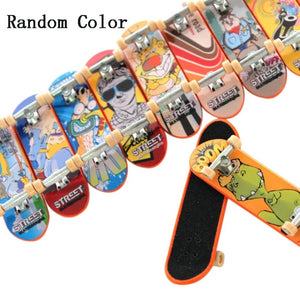 Wooden Fingerboard Professional Finger SkateBoard Wood Basic Fingerboars With Bearings Wheel Foam Tape Set Finger Skateboards