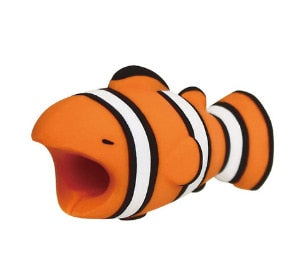 1pcs Cute Animals Usb Charger Cable Bite Protector for Iphone Andriod USB Cable Charger Protector