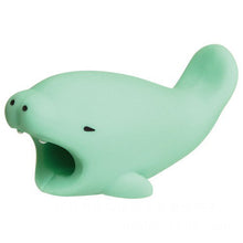 Load image into Gallery viewer, 1pcs Cute Animals Usb Charger Cable Bite Protector for Iphone Andriod USB Cable Charger Protector