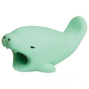 1pcs Cute Animals Usb Charger Cable Bite Protector for Iphone Andriod USB Cable Charger Protector