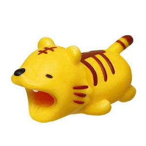 1pcs Cute Animals Usb Charger Cable Bite Protector for Iphone Andriod USB Cable Charger Protector