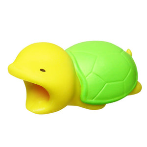 1pcs Cute Animals Usb Charger Cable Bite Protector for Iphone Andriod USB Cable Charger Protector