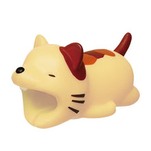 Load image into Gallery viewer, 1pcs Cute Animals Usb Charger Cable Bite Protector for Iphone Andriod USB Cable Charger Protector