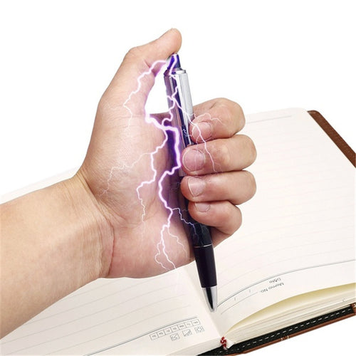 1PCS Electric Shock Pen Practical Joke Gag Prank Funny Trick Fun Gadget April Fool Toy