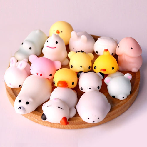 Mini Change Color Squishy Cute Cat Antistress Ball Squeeze Mochi Rising Abreact Soft Sticky Stress Relief Funny Toy